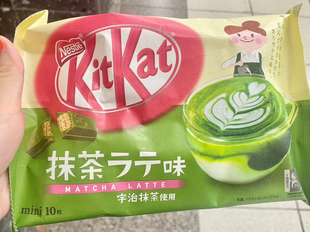 kitkat 迷你 抹茶拿鐵味