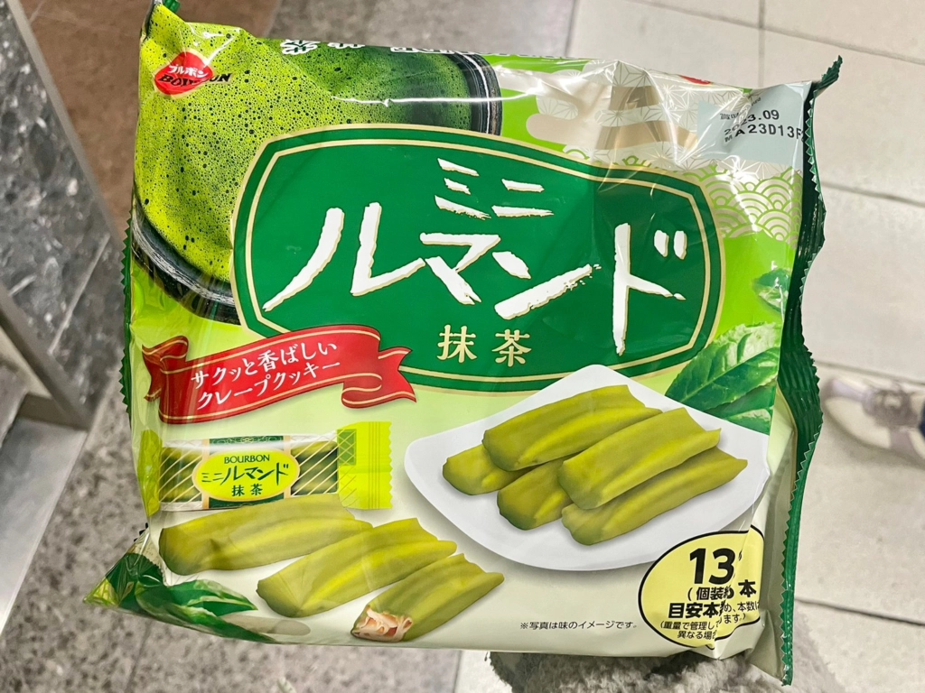 Bourbon 迷你羅曼酥抹茶