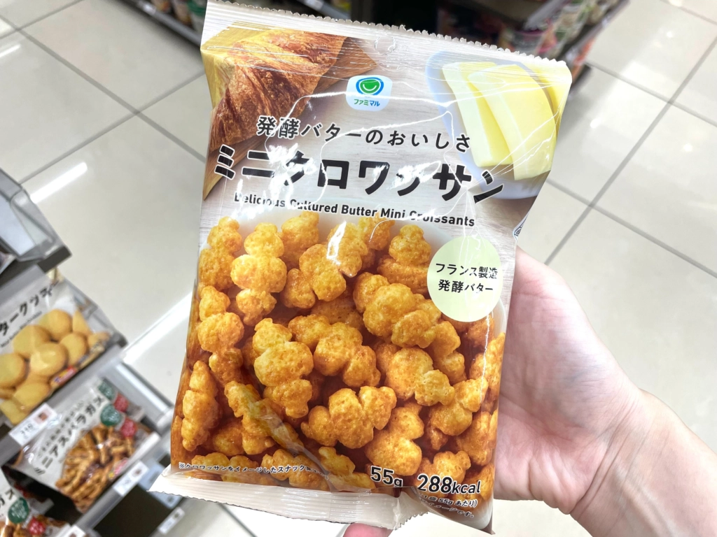 日本全家迷你可頌餅乾