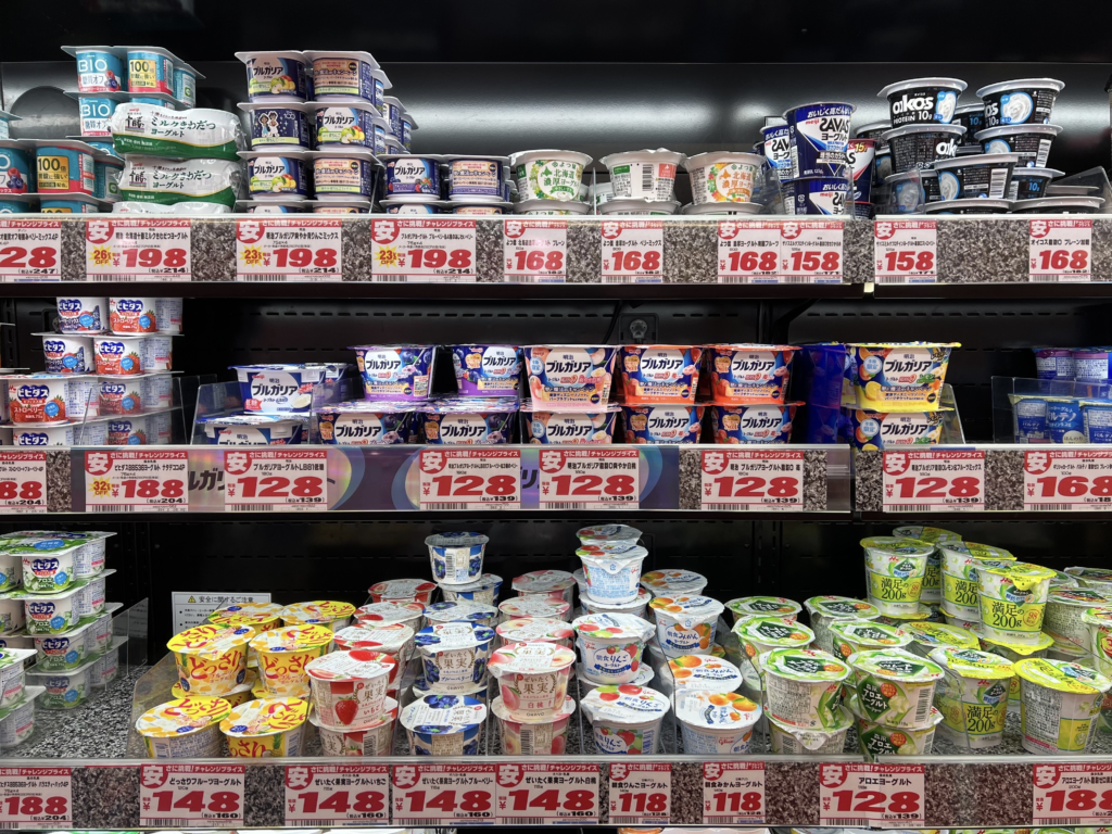 日本超市優格櫃