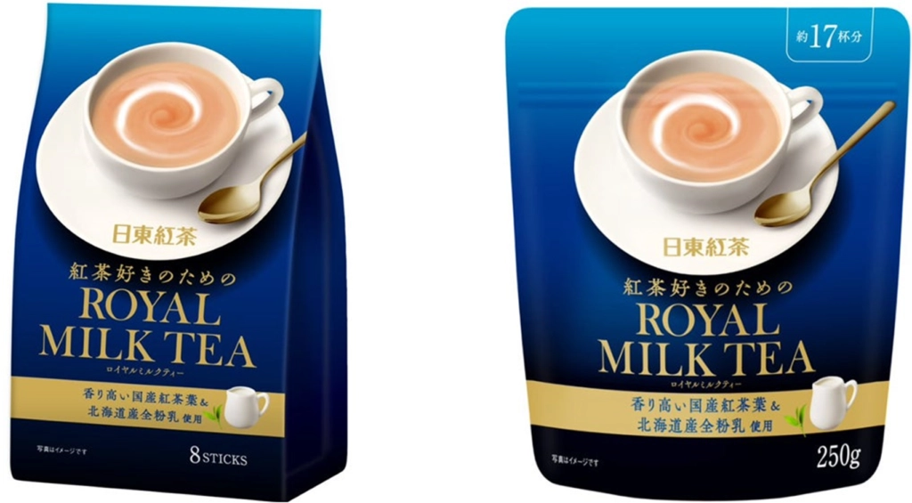 日東紅茶新包裝