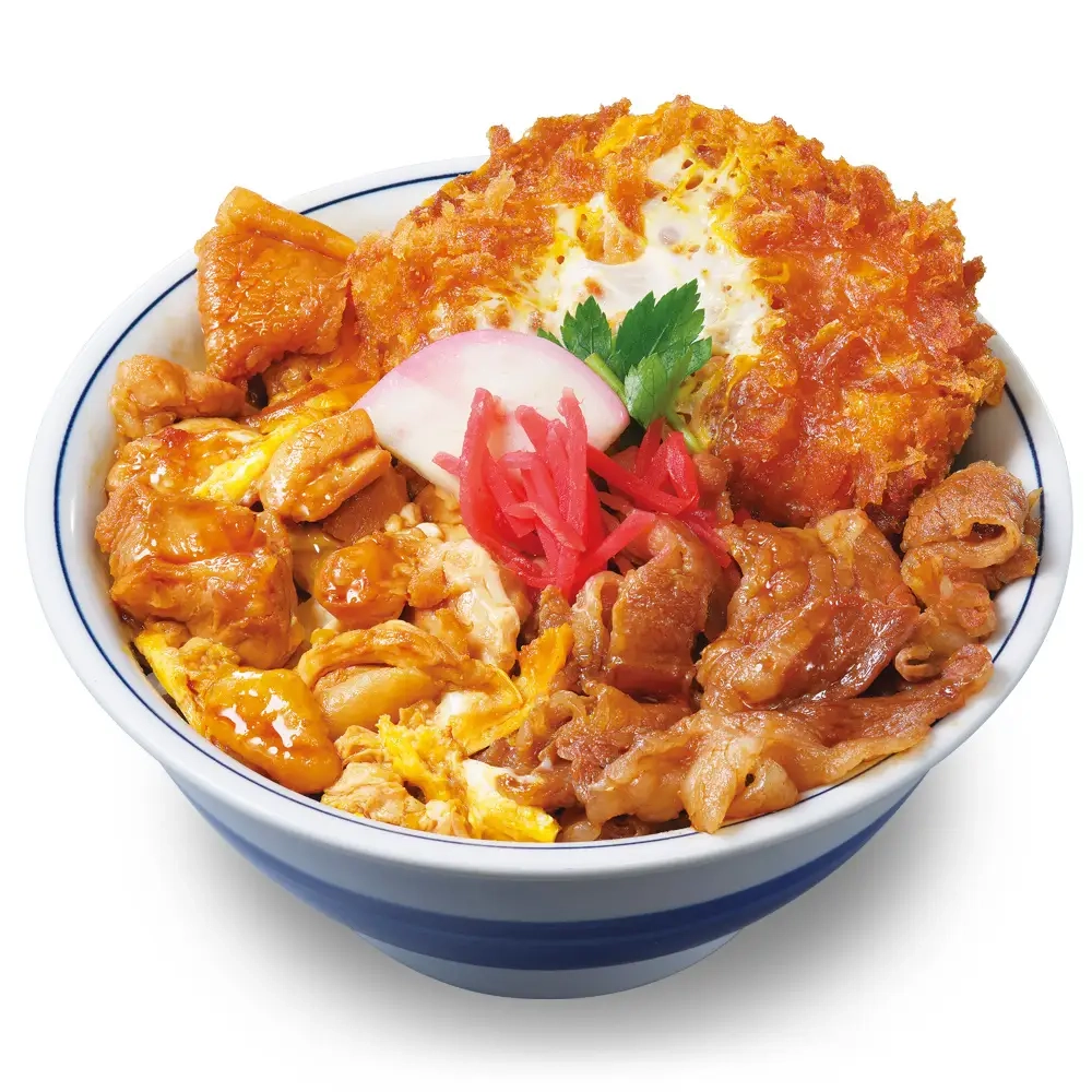 かつや的三重豬排丼