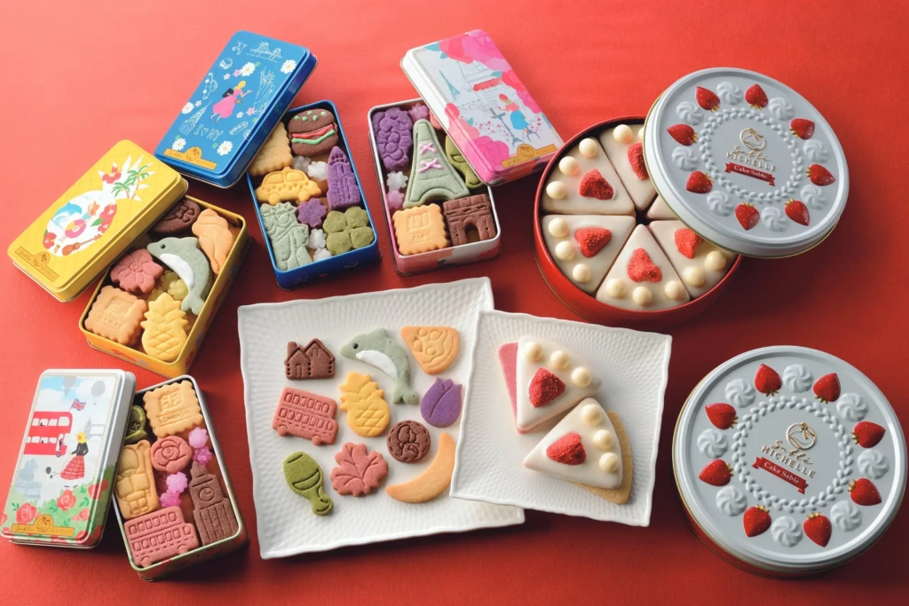 Sablé michelle世界之旅鐵盒餅乾