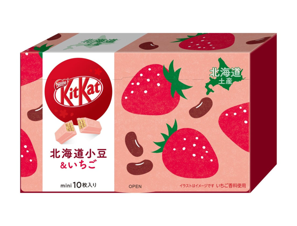 KitKat奇巧威化北海道紅豆＆草莓巧克力