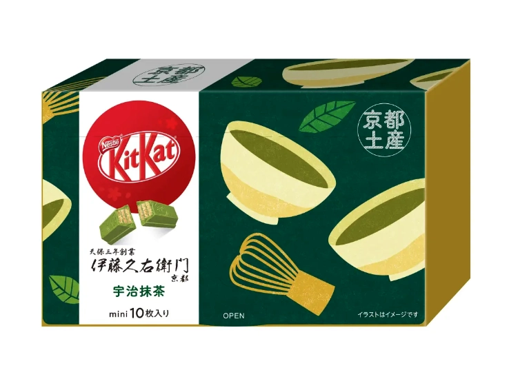 KitKat奇巧威化伊藤久右衛門宇治抹茶巧克力
