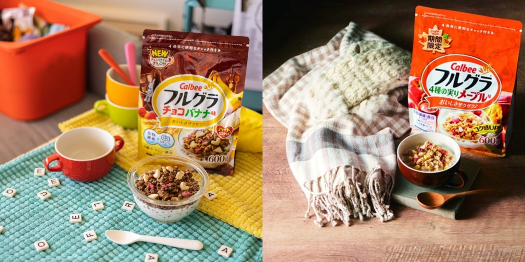 Calbee富果樂水果麥片系列