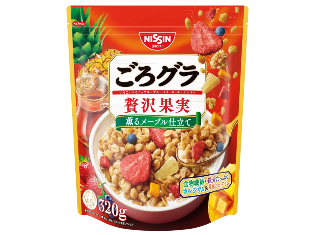 日清奢華果實穀物脆