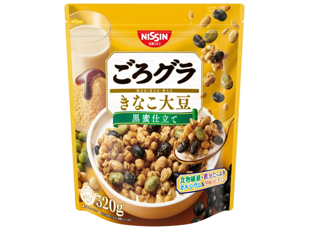 日清黃豆粉大豆穀物脆