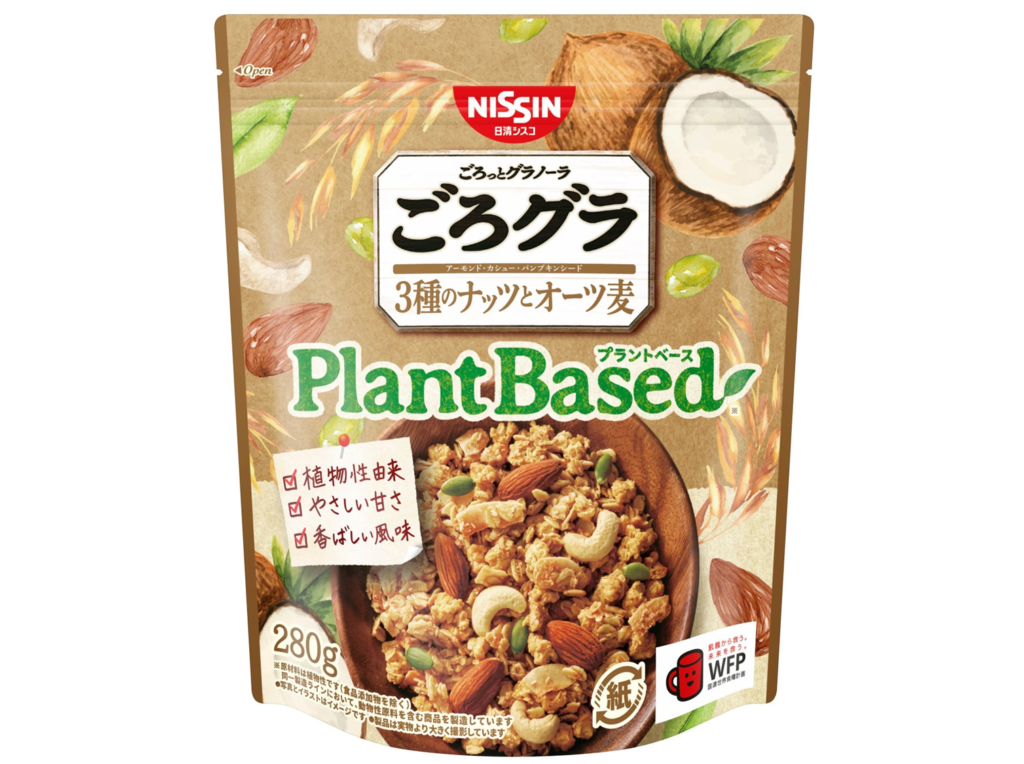 日清Plant Based穀物脆