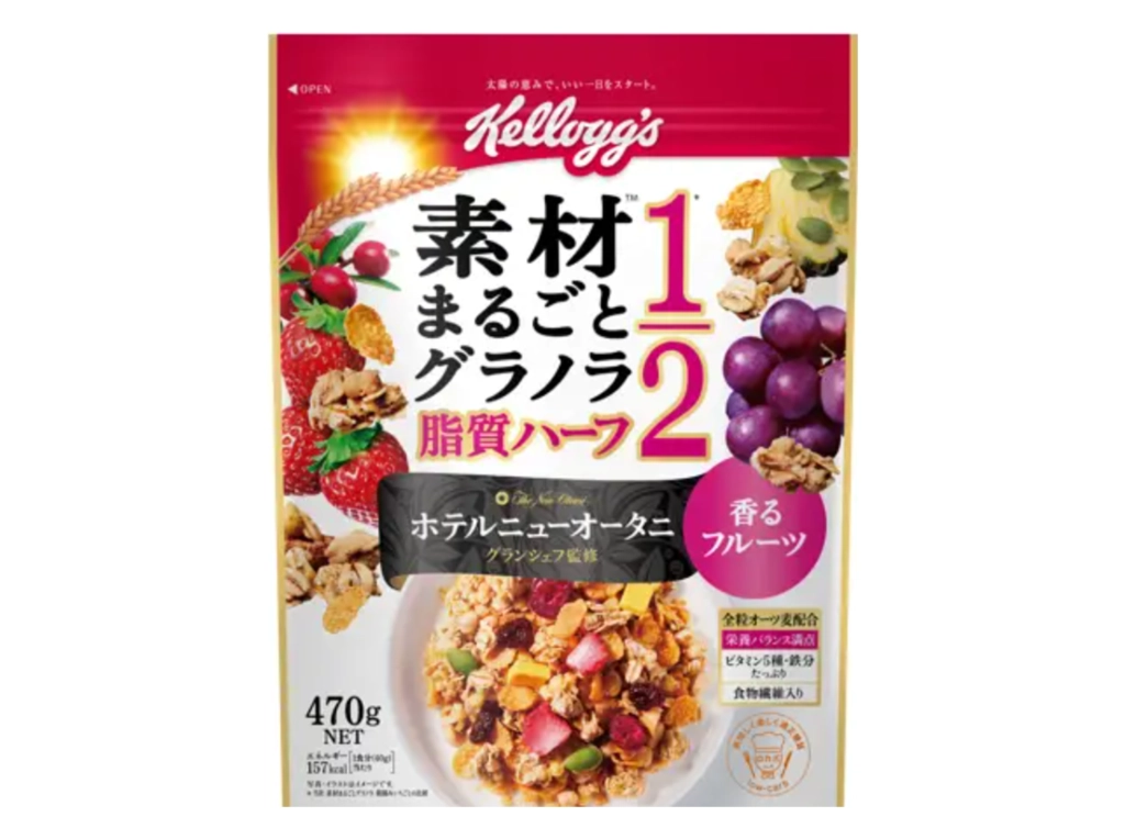 家樂氏脂肪減半香甜水果穀片