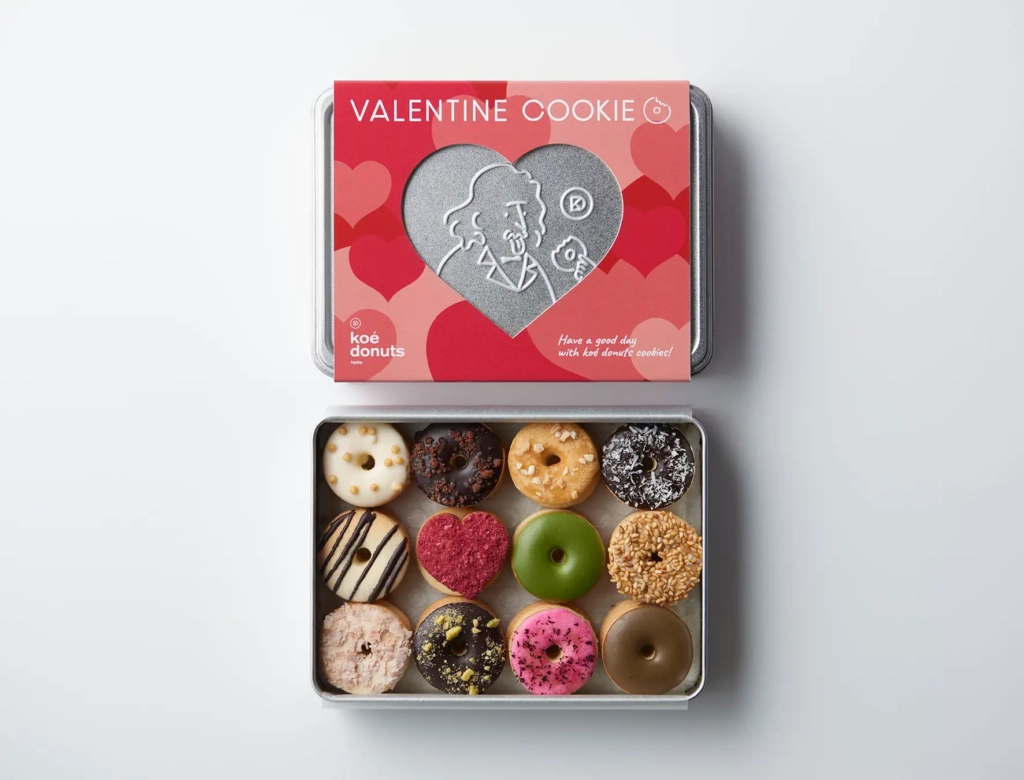 koé donuts情人節限定甜甜圈餅乾