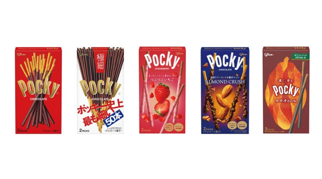 日本Pocky巧克力棒系列