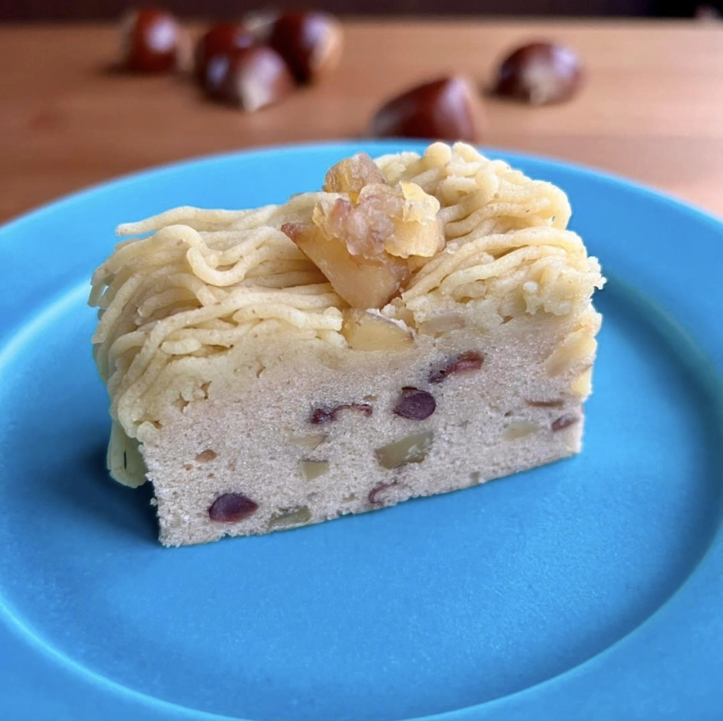 菫花堂蒙布朗造型的「栗浮島」