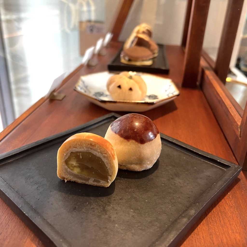 菫花堂栗子饅頭