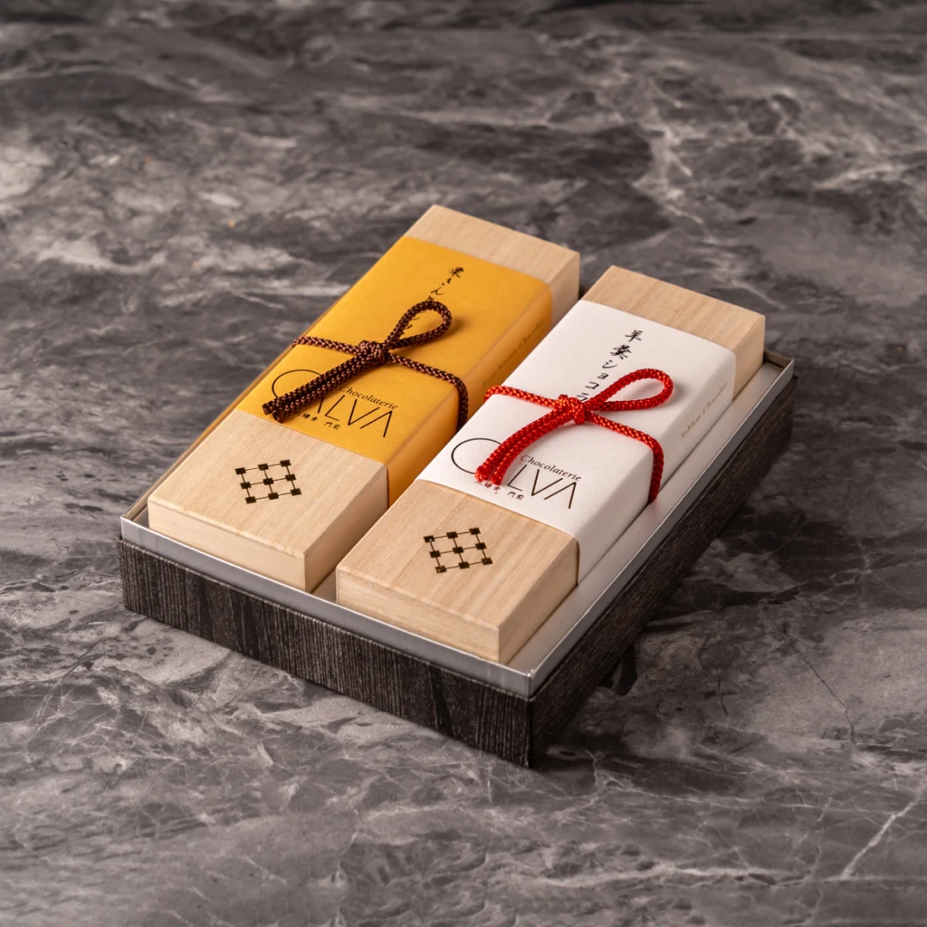 CALVA羊羹巧克力＆栗金團巧克力禮盒