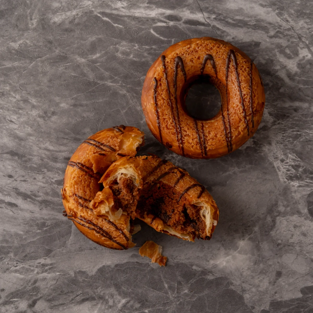 CALVA 烤甜甜圈Ronron 巧可可頌