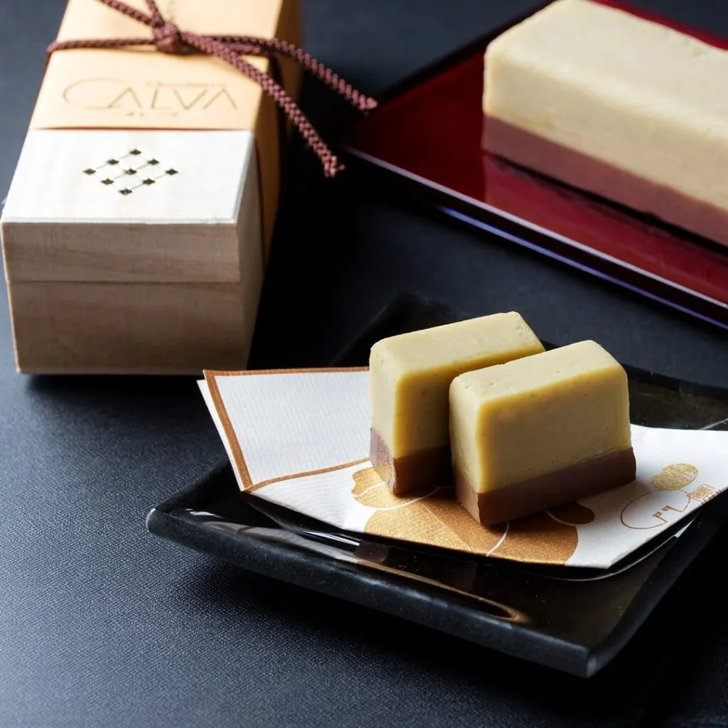 CALVA栗金團巧克力