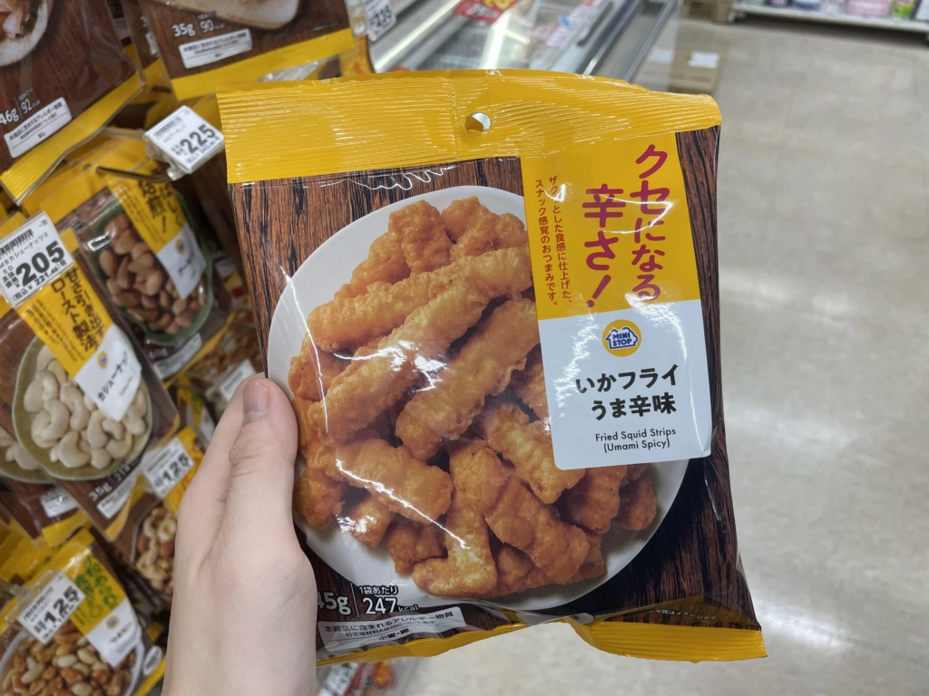 MINISTOP 炸魷魚旨辛味