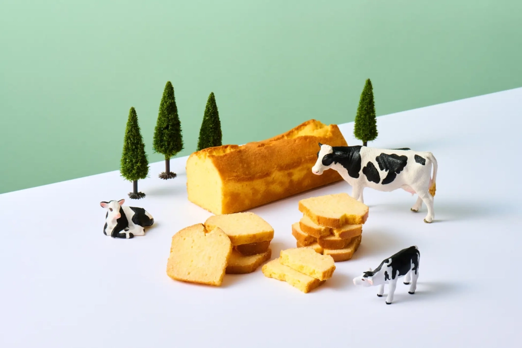 朝霧牛乳 牛奶磅蛋糕脆餅