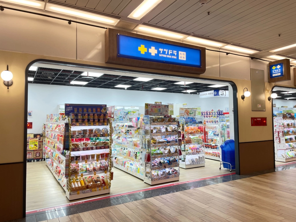 台北地下街的札幌藥妝門市