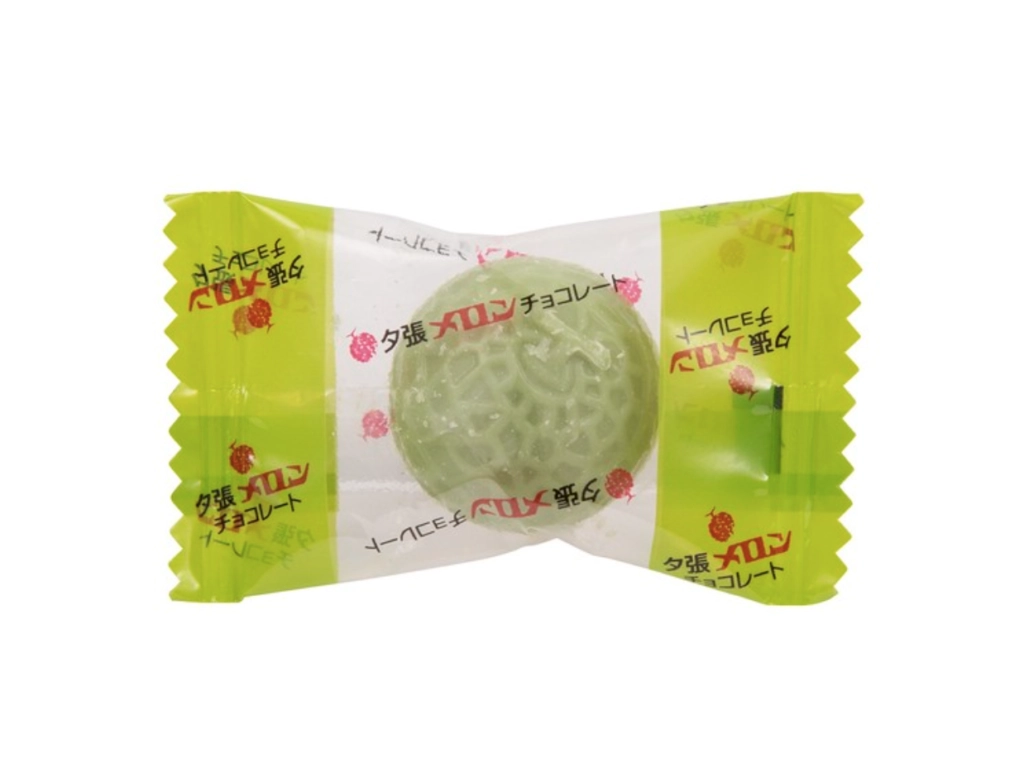 夕張哈密瓜半月型巧克力球