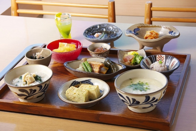 琉球風早餐定食(示意圖)