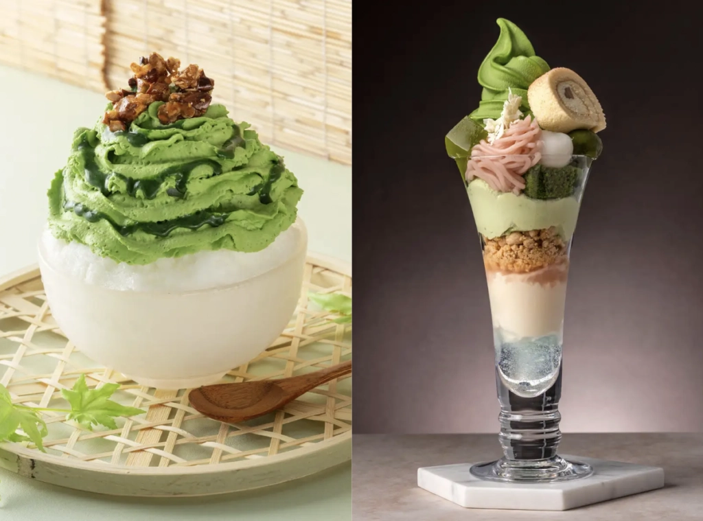 大阪抹茶推薦 茶寮都路里 抹茶冰品