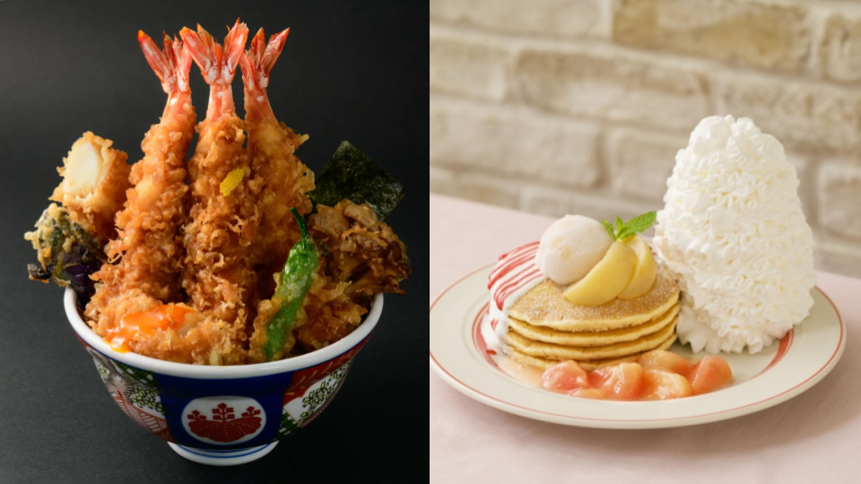 台場美食示意圖