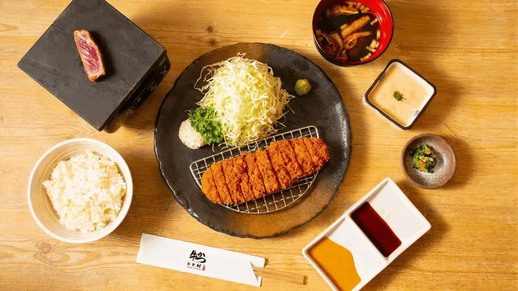 新宿美食推薦 炸牛排元村 炸牛排