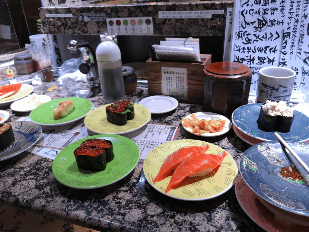 晴空塔必吃美食推薦 迴轉壽司Toriton