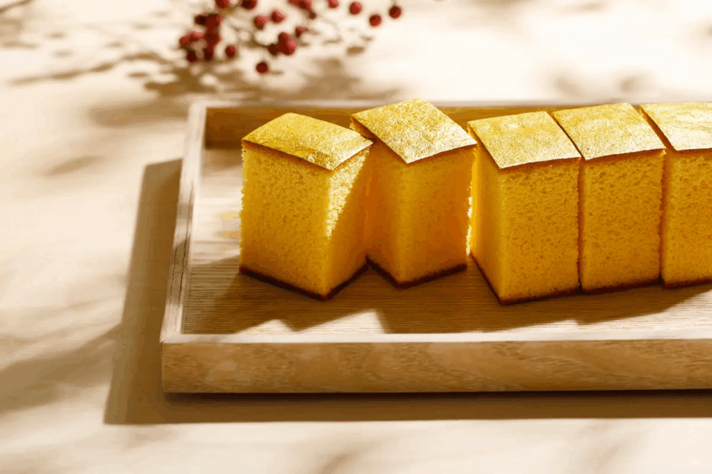 金澤必買伴手禮 金箔蜂蜜蛋糕