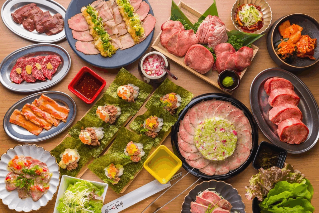 燒肉一心たん助 上野本店 吃到飽必點料理