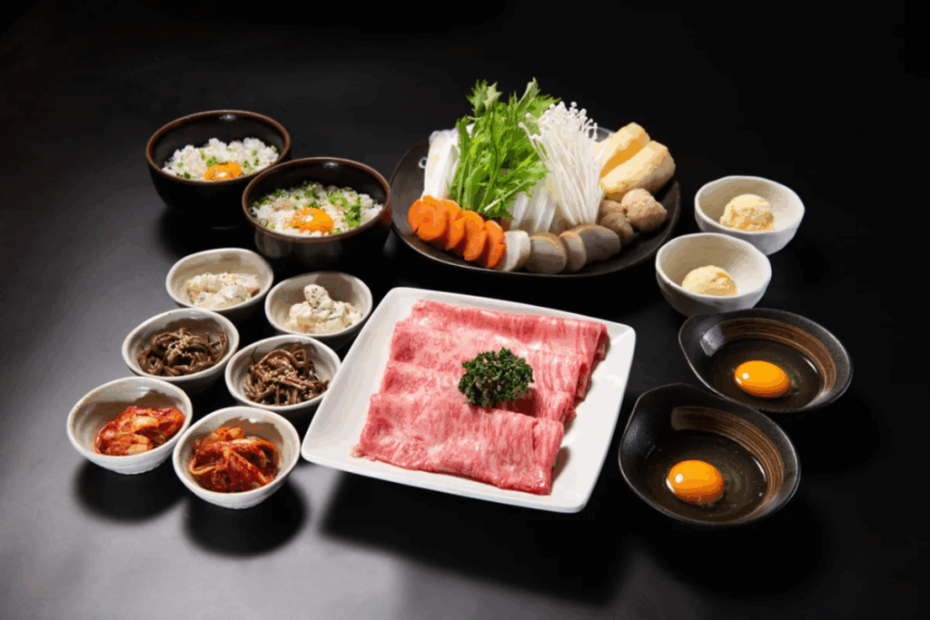 大阪壽喜燒推薦 燒肉壽喜燒 純 梅田本店