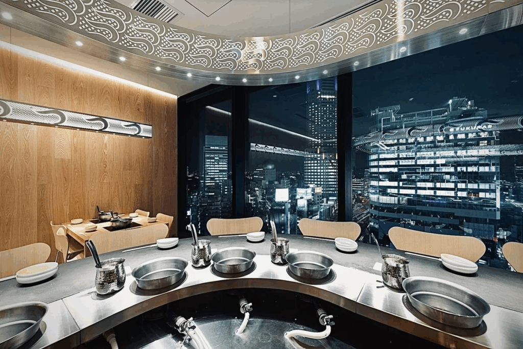 東京澀谷 涮涮鍋塚田 Shabu shabu tsukada 店內