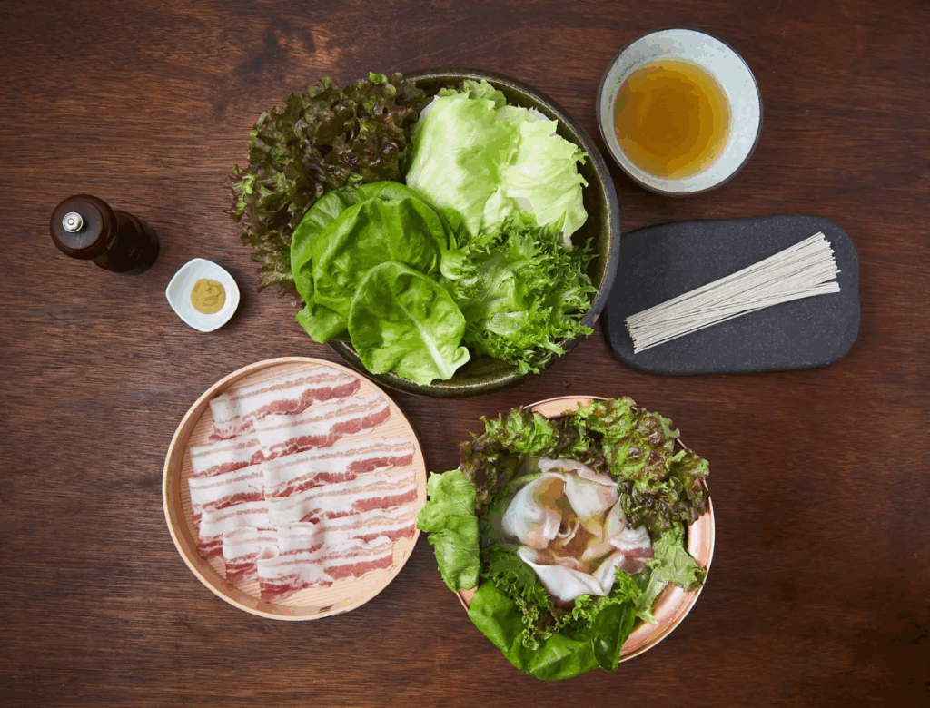 涮涮鍋 山笑 夏季限定萵苣捲涮涮鍋