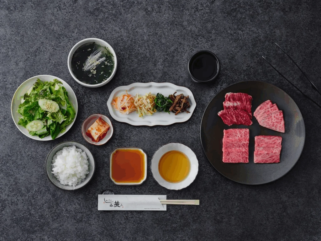 燒肉山笑 表參道店 燒肉套餐