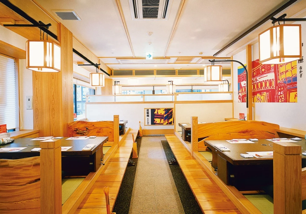 蟹道樂 道頓堀本店 店內空間