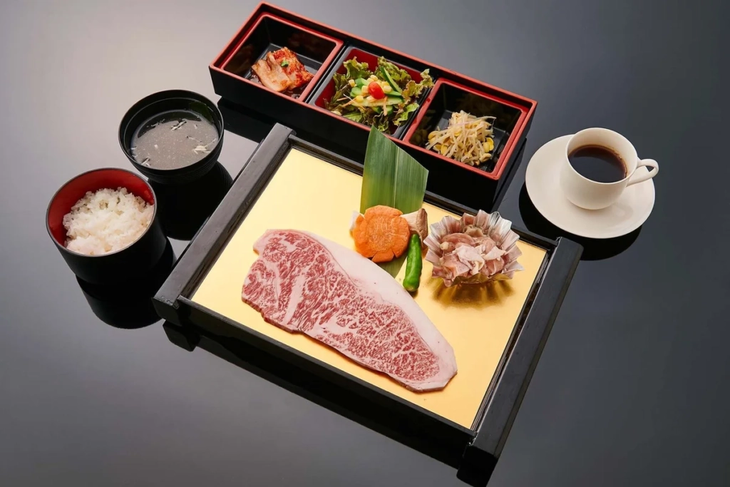 燒肉亭 六歌仙 午餐示意圖