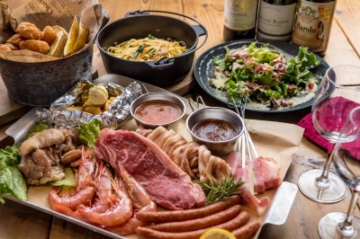大阪城美食推薦 goodspoon JO-TERRACE BBQ套餐