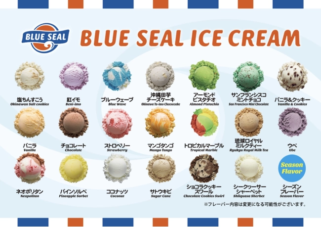 沖繩國際通必吃推薦 BLUE SEAL冰淇淋