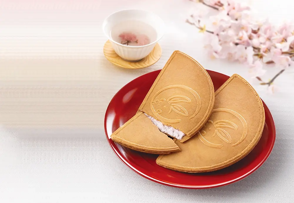 鎌倉半月餅乾 櫻花茶口味
