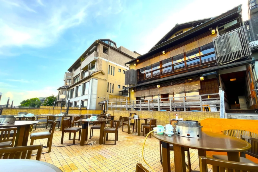 京都必吃壽喜燒 Moritaya 木屋町店納涼床