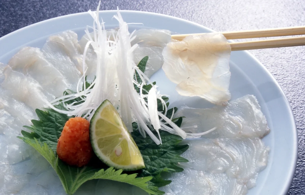 日本玄品河豚 生魚片