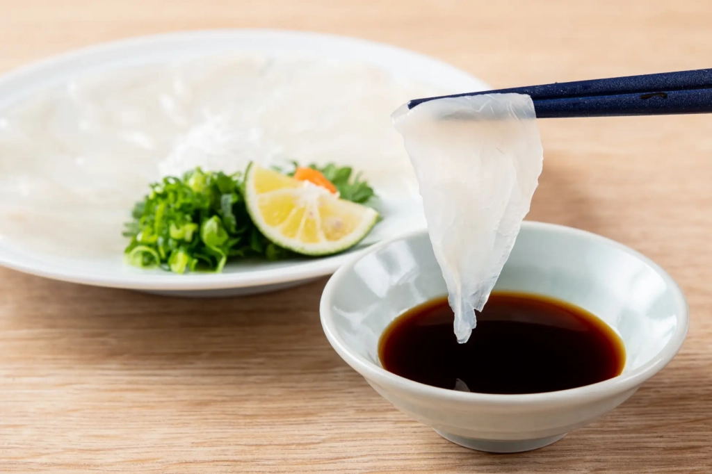玄品河豚生魚片