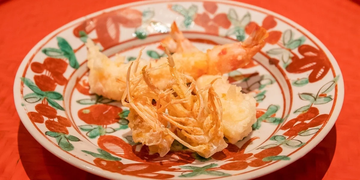 天婦羅 深町 炸蝦天婦羅
