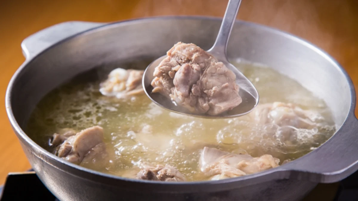 博多水炊鍋 橙 料理