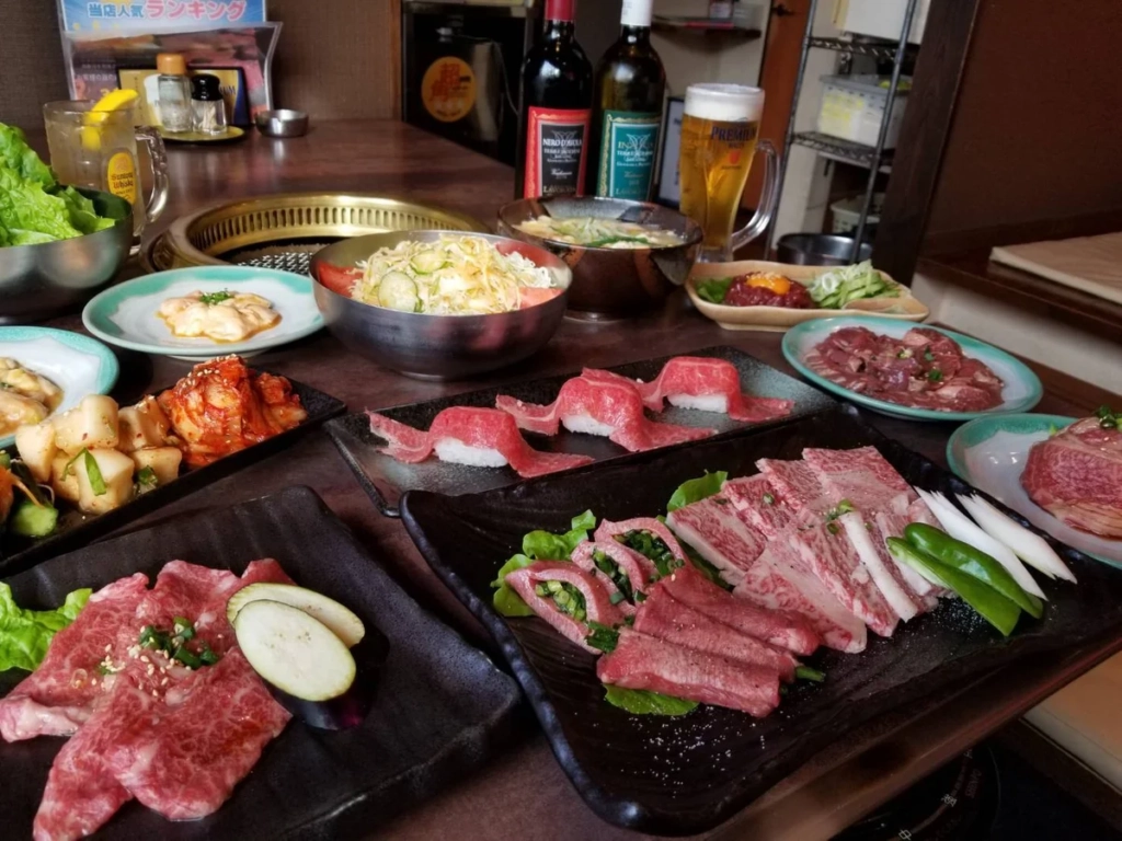 富士山 河口湖美食推薦 燒肉 向日葵亭