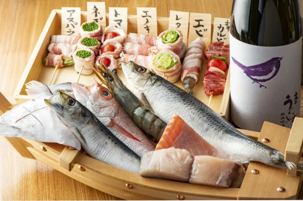 福岡居酒屋 炭劇場 Musashiza 食材