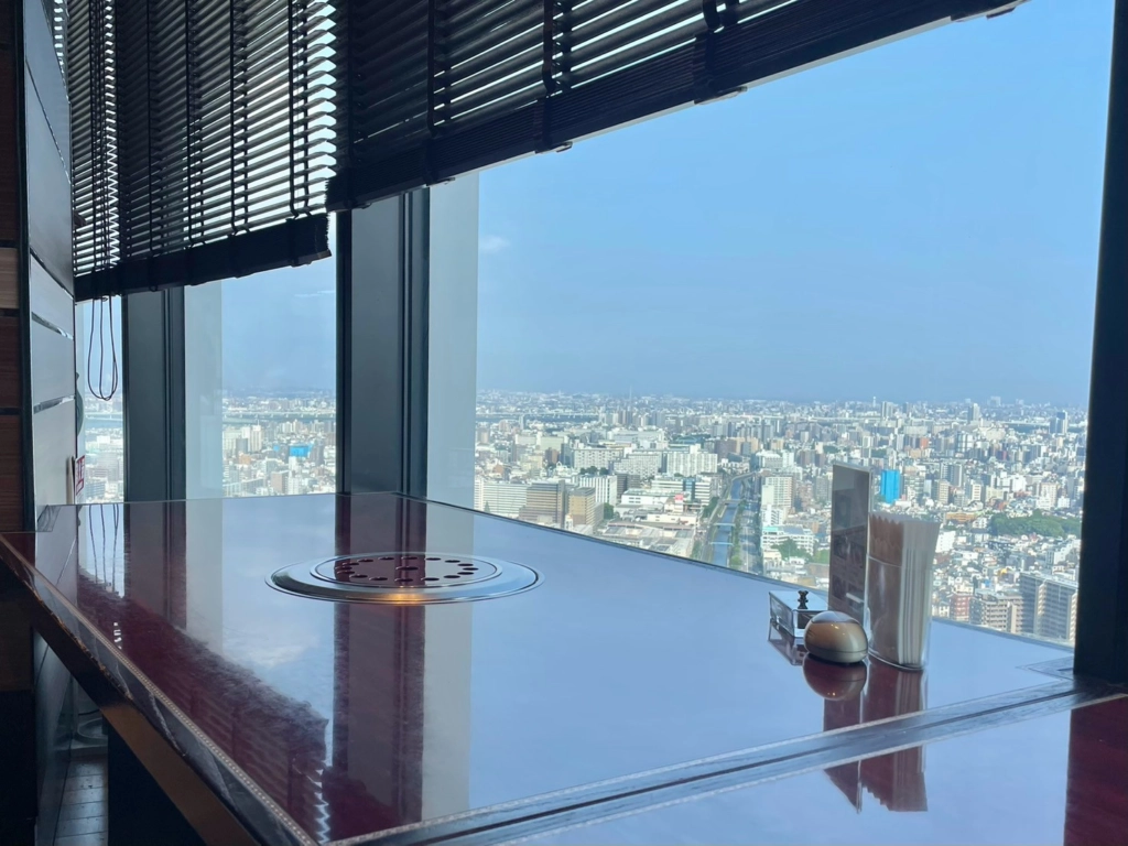敘敘苑晴空塔店 窗外套餐