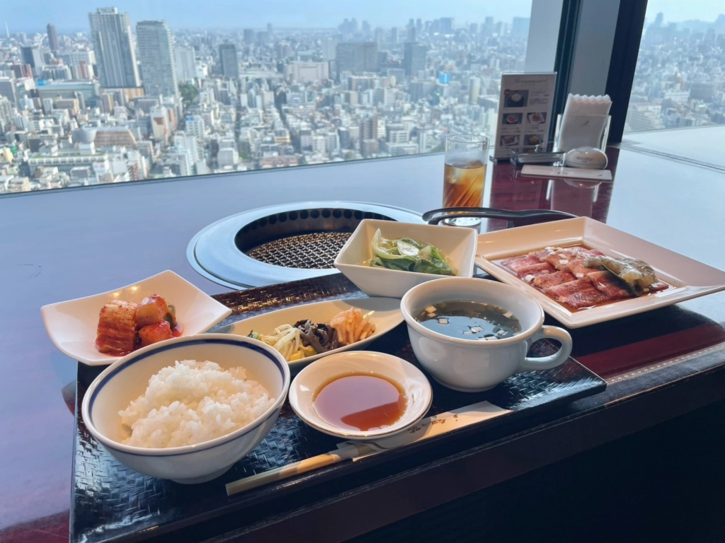 敘敘苑晴空塔店 午間套餐內容